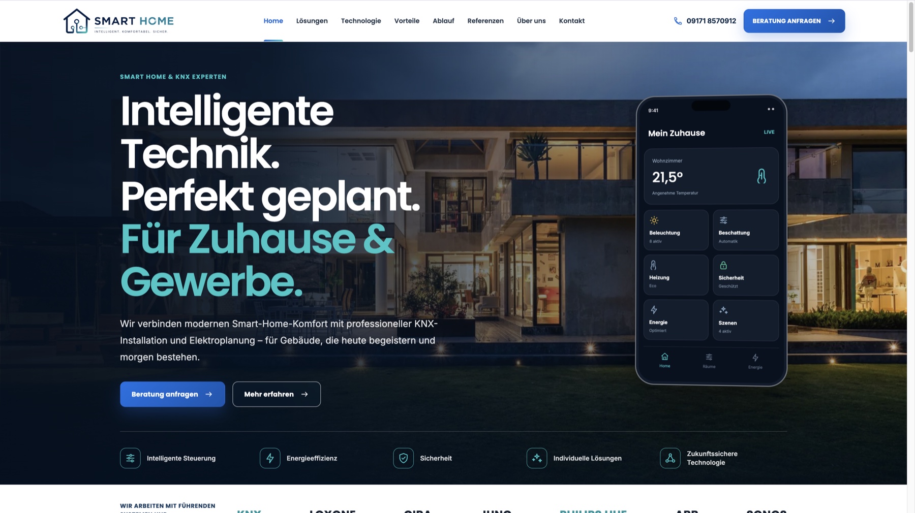Website-Referenz ElektroVolt